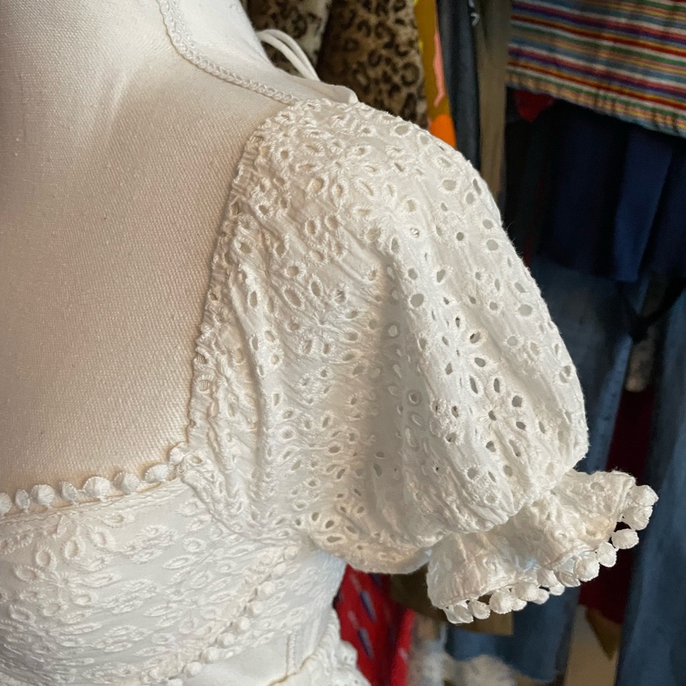 SABO Argentina white eyelet skirt set - Picture 6 of 15